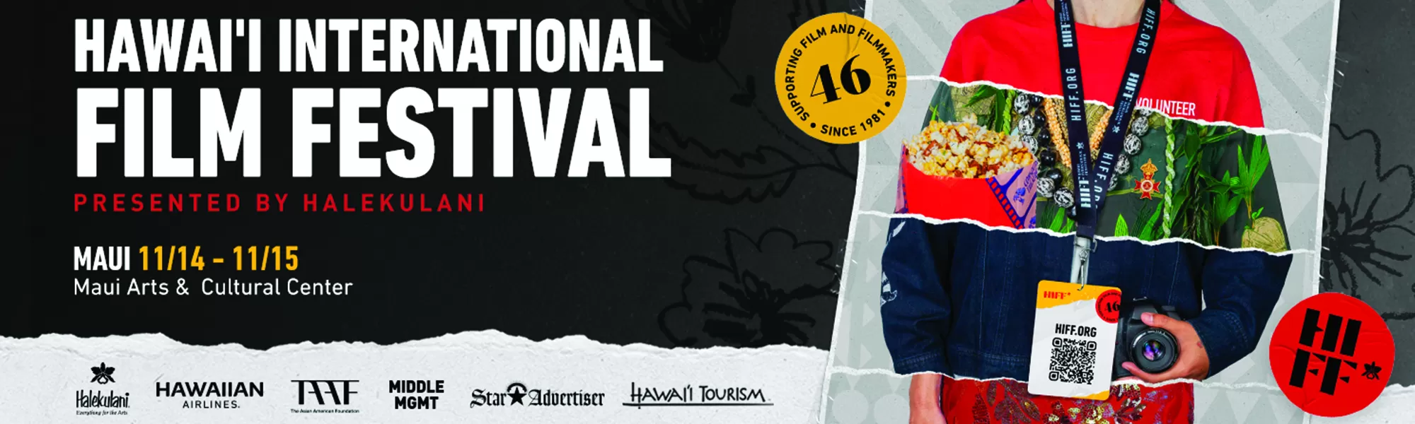 46th ANNUAL HAWAIʻI INTERNATIONAL FILM FESTIVAL (HIFF)