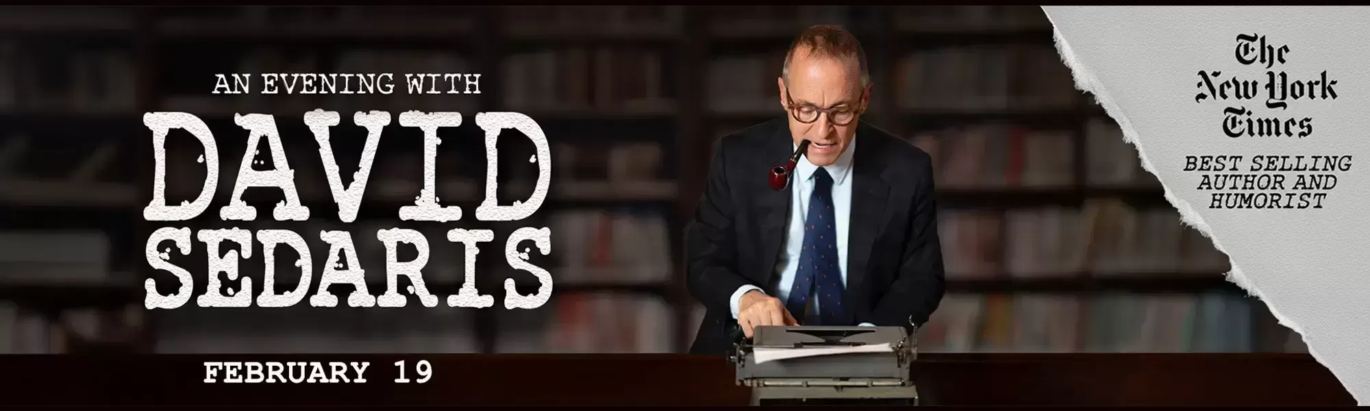 An Evening with DAVID SEDARIS