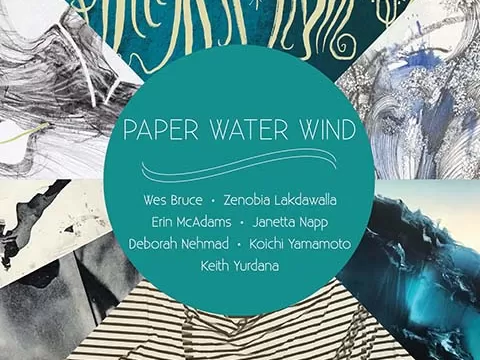 The Schaefer Gallery's PAPER WATER WIND exhibit - A Profile | July 5 - Aug 20, 2022